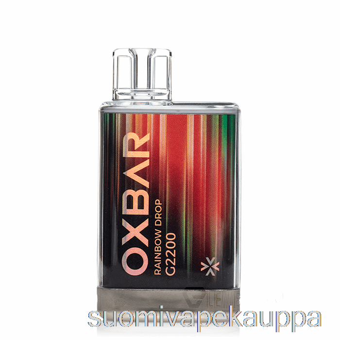 Vape Suomi Oxbar G2200 Kertakäyttöinen Sateenkaaripisara